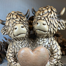 Load image into Gallery viewer, Our Love Highland Cow Figurine