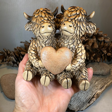 Load image into Gallery viewer, Our Love Highland Cow Figurine