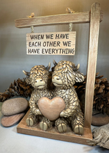 Load image into Gallery viewer, We Have Each Other Highland Cow Figurine