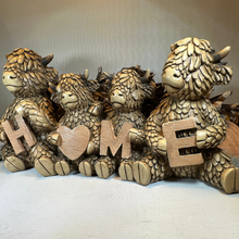 Load image into Gallery viewer, Our Home Highland Cows Figurine