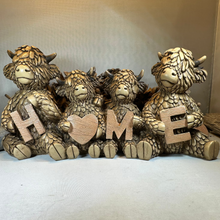 Load image into Gallery viewer, Our Home Highland Cows Figurine