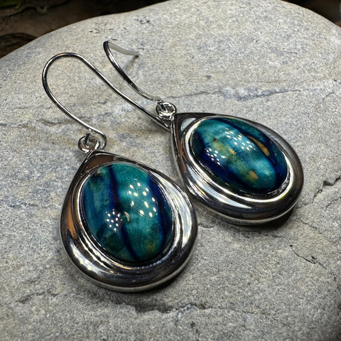 Load image into Gallery viewer, Heathergems Teardrop Earrings - Handmade in Scotland