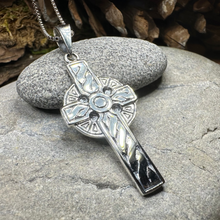 Load image into Gallery viewer, Teelin Celtic Cross Necklace