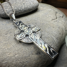 Load image into Gallery viewer, Teelin Celtic Cross Necklace