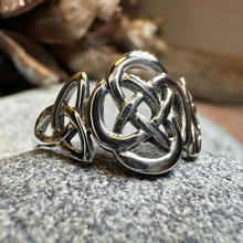 Load image into Gallery viewer, Asha Celtic Dara Knot Ring