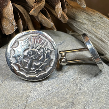 Load image into Gallery viewer, Brave Thistle Cuff Links