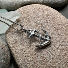 Load image into Gallery viewer, Little Anchor Necklace