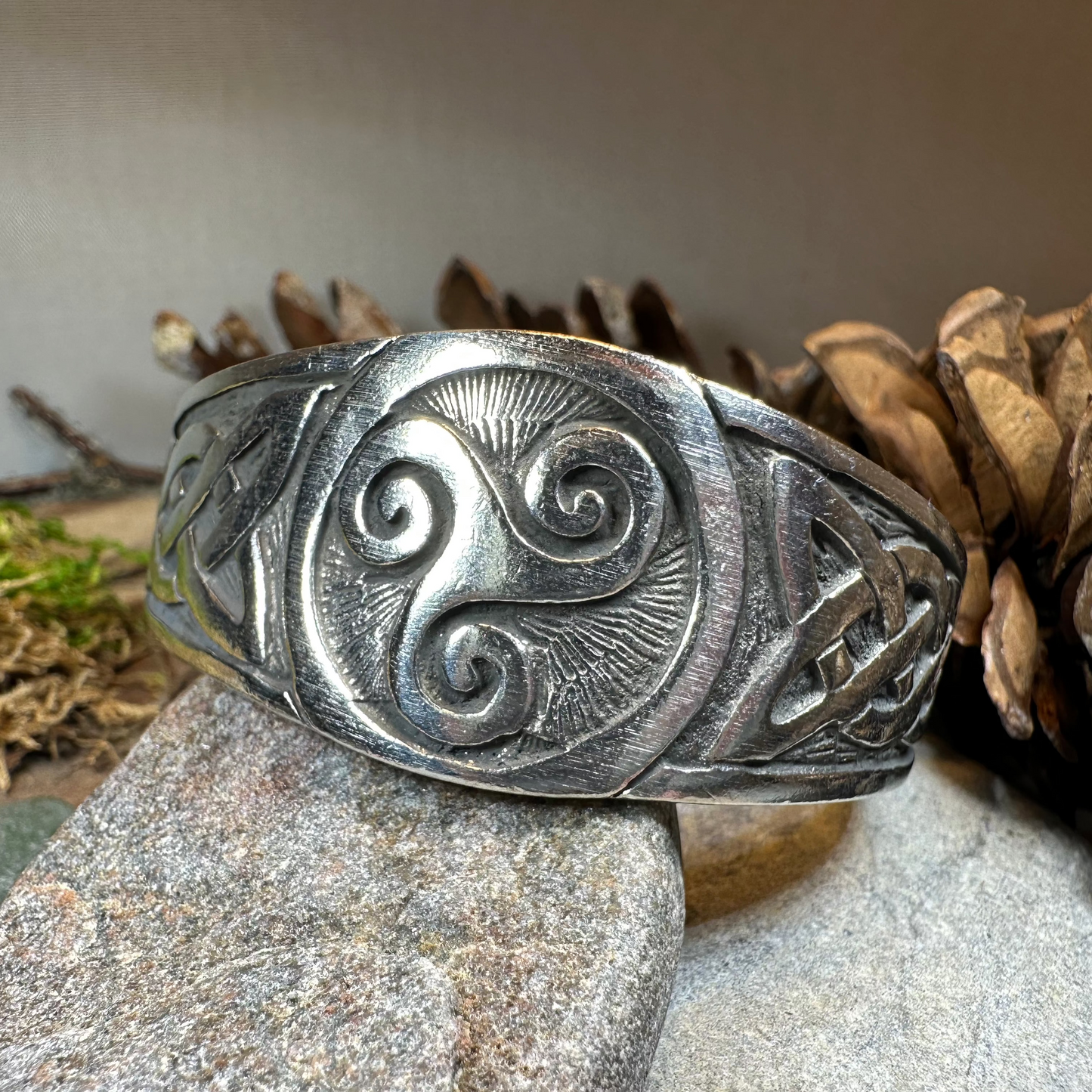 Beowulf Celtic Spiral Bracelet — view 6