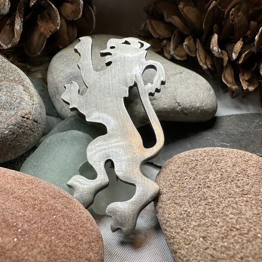 Scots Lion Kilt Pin - Handmade in Scotland