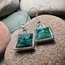 Load image into Gallery viewer, Heathergems Square Earrings