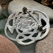 Load image into Gallery viewer, Heathergems Celtic Knot Brooch