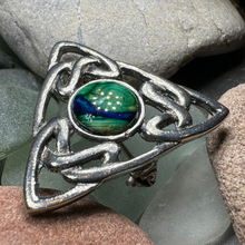 Load image into Gallery viewer, Heathergems Pictish Celtic Knot Brooch