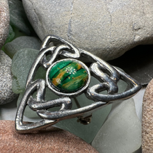 Load image into Gallery viewer, Heathergems Pictish Celtic Knot Brooch