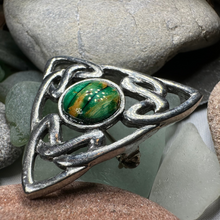 Load image into Gallery viewer, Heathergems Pictish Celtic Knot Brooch