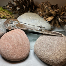 Load image into Gallery viewer, Classic Celtic Cross Kilt Pin