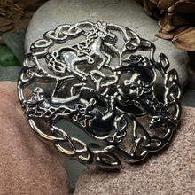 Load image into Gallery viewer, Bryce Celtic Horse Brooch