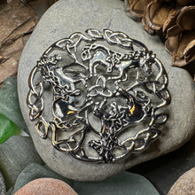 Load image into Gallery viewer, Bryce Celtic Horse Brooch