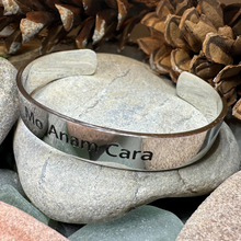 Load image into Gallery viewer, Gaelic Anam Cara Soulmate Cuff Bracelet