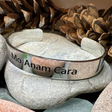 Load image into Gallery viewer, Gaelic Anam Cara Soulmate Cuff Bracelet