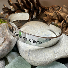 Load image into Gallery viewer, Gaelic Anam Cara Soulmate Cuff Bracelet