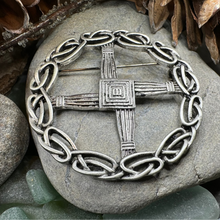 Load image into Gallery viewer, Saint Brigid's Cross Brooch