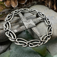Load image into Gallery viewer, Saint Brigid's Cross Brooch