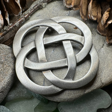 Load image into Gallery viewer, Celtic Dara Knot Brooch