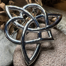 Load image into Gallery viewer, Celtic Love Knot Brooch