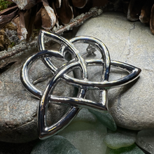 Load image into Gallery viewer, Celtic Love Knot Brooch