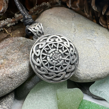 Load image into Gallery viewer, Celtic Eternity Knot Necklace