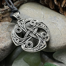 Load image into Gallery viewer, Pewter Celtic Elements Necklace