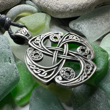 Load image into Gallery viewer, Pewter Celtic Elements Necklace