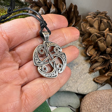 Load image into Gallery viewer, Pewter Celtic Elements Necklace