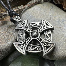 Load image into Gallery viewer, Honor Celtic Cross Necklace