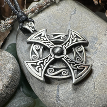 Load image into Gallery viewer, Honor Celtic Cross Necklace