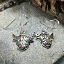 Load image into Gallery viewer, Kinross Highland Cow Earrings