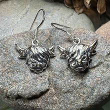 Load image into Gallery viewer, Kinross Highland Cow Earrings