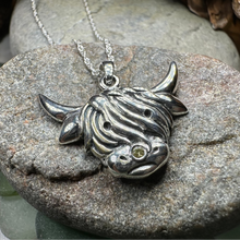 Load image into Gallery viewer, Kinross Highland Cow Necklace