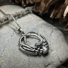 Load image into Gallery viewer, Affraic Celtic Owl Necklace