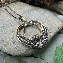 Load image into Gallery viewer, Affraic Celtic Owl Necklace