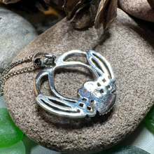 Load image into Gallery viewer, Affraic Celtic Owl Necklace