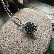 Load image into Gallery viewer, Winter Pine Cone Necklace