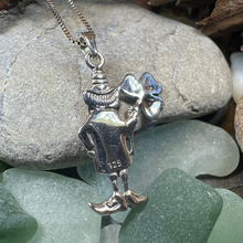 Load image into Gallery viewer, Celtic Leprechaun Shamrock Necklace