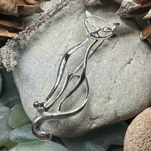 Load image into Gallery viewer, Couture Cat Brooch