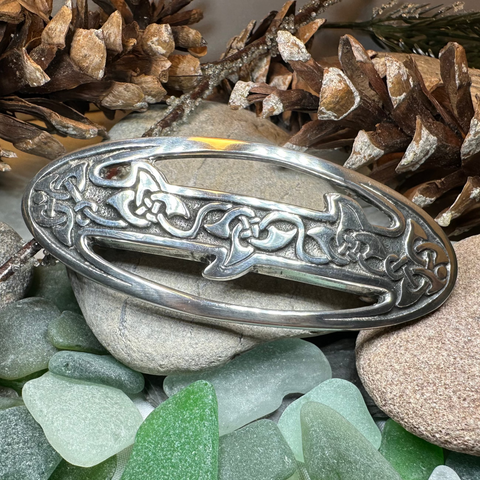 Load image into Gallery viewer, Journey Celtic Knot Hair Clip for Women
