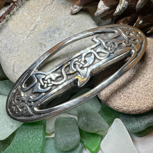 Load image into Gallery viewer, Journey Celtic Knot Hair Clip