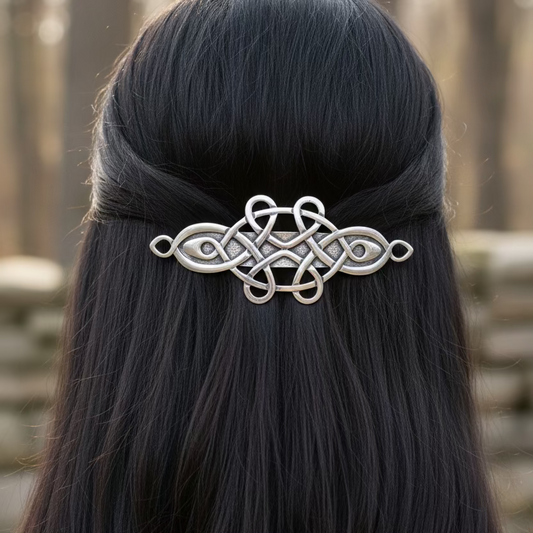 Celtic Love Knot Hair Clip for Women