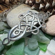 Load image into Gallery viewer, Celtic Love Knot Hair Clip