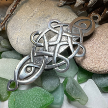 Load image into Gallery viewer, Celtic Love Knot Hair Clip