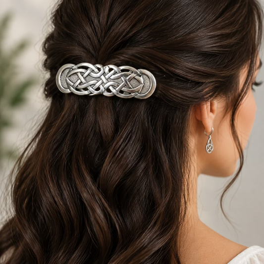 Celtic Trust Knot Hair Clip for Women — view 2